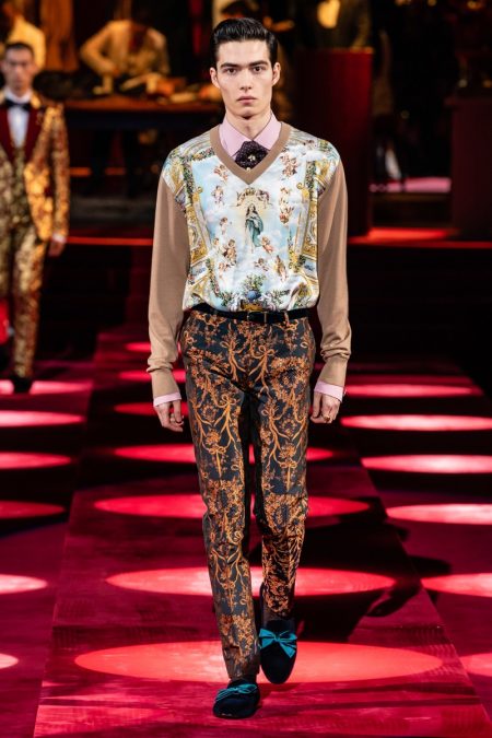 Dolce Gabbana Fall 2019 Mens Collection 077