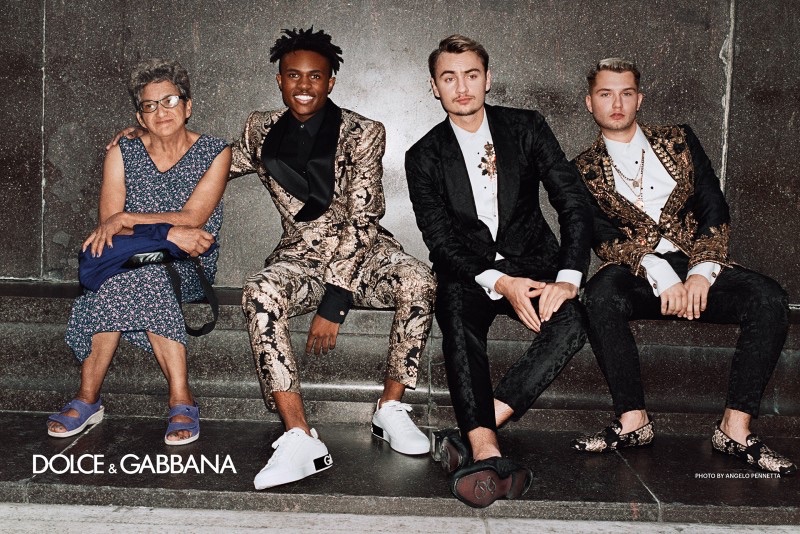 Kailand Morris, Brandon Thomas Lee, and Rafferty Law star in Dolce & Gabbana's spring-summer 2019 campaign.