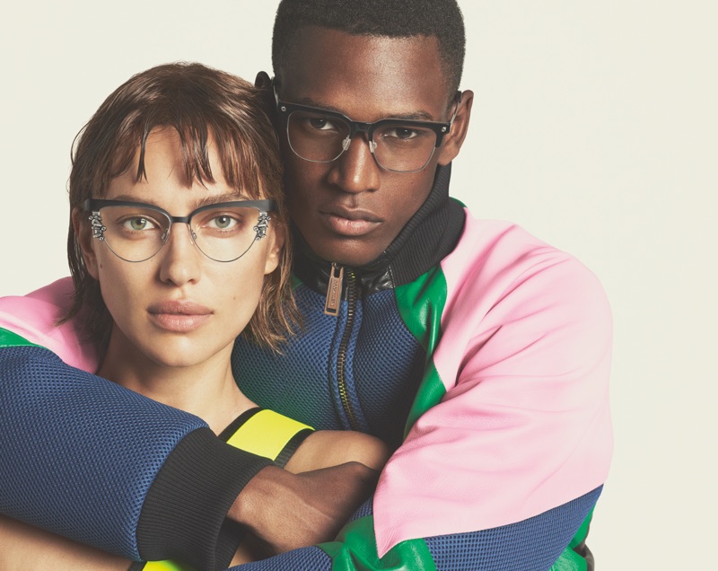 Irina Shayk and Paulo Spencer star in Dsquared2's spring-summer 2019 eyewear campaign.