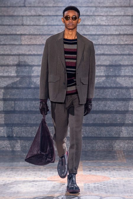 Casual & Formal Style Codes Collide for Ermenegildo Zegna Fall '19 Collection
