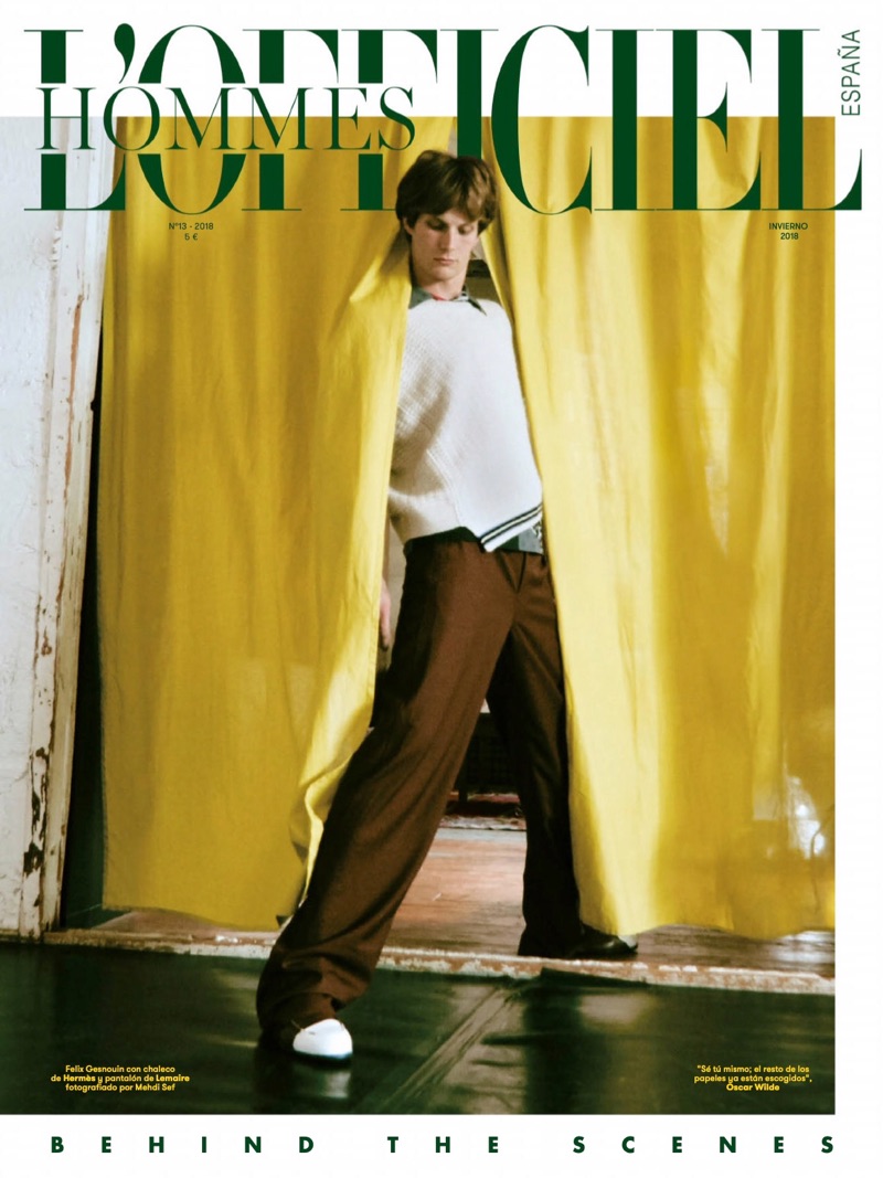 Felix Gesnouin 2018 LOfficiel Hommes Espana 001