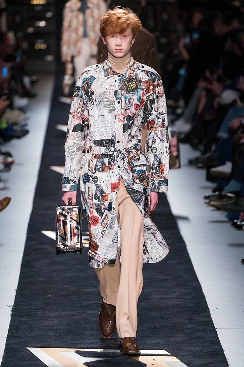 Fendi Fall Winter 2019 Mens Collection