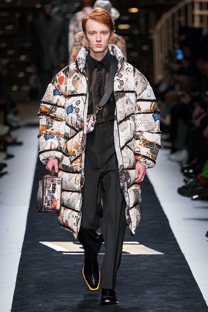 Fendi Fall Winter 2019 Mens Collection