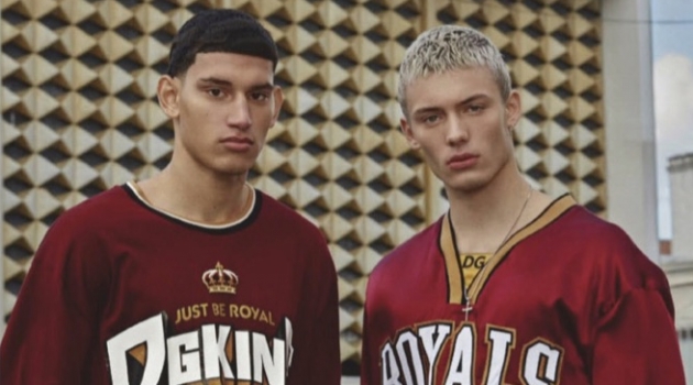 João Knorr & Alexis Chaparro Go Sporty in Dolce & Gabbana for GQ México João Knorr & Alexis Chaparro Go Sporty in Dolce & Gabbana for GQ México