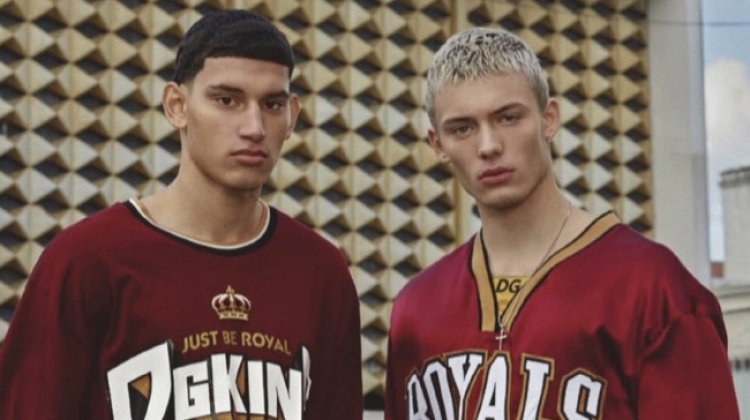 João Knorr & Alexis Chaparro Go Sporty in Dolce & Gabbana for GQ México