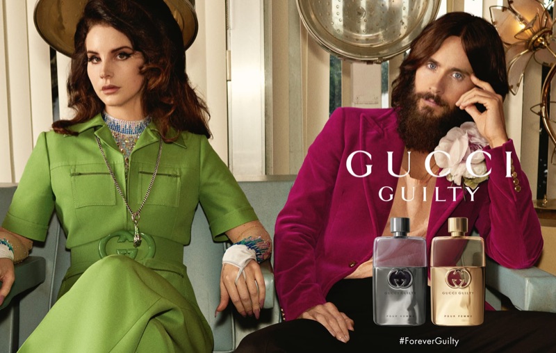 Lana Del Rey and Jared Leto star in the Gucci Guilty fragrance campaign.