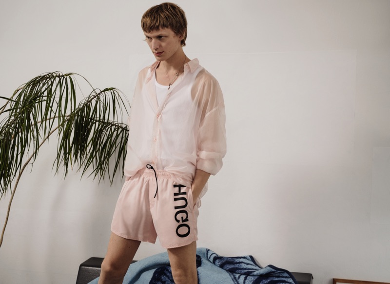 Jonas Glöer fronts HUGO's spring-summer 2019 men's campaign.