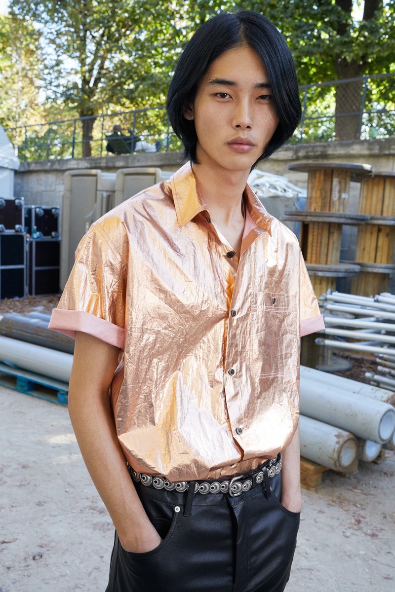 Tae Min Park stars in Isabel Marant's spring-summer 2019 campaign.