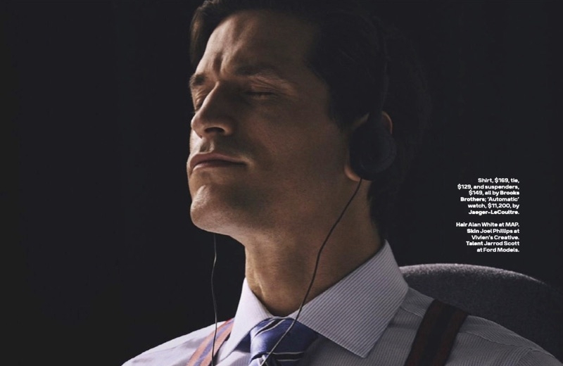 Jarrod Scott Channels Patrick Bateman for GQ Australia