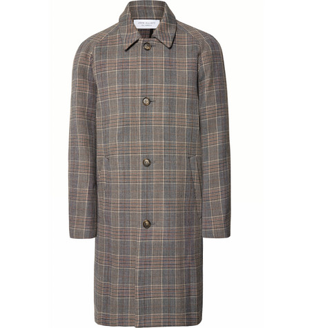 John Elliott – Checked Wool Coat – Men – Multi | The Fashionisto