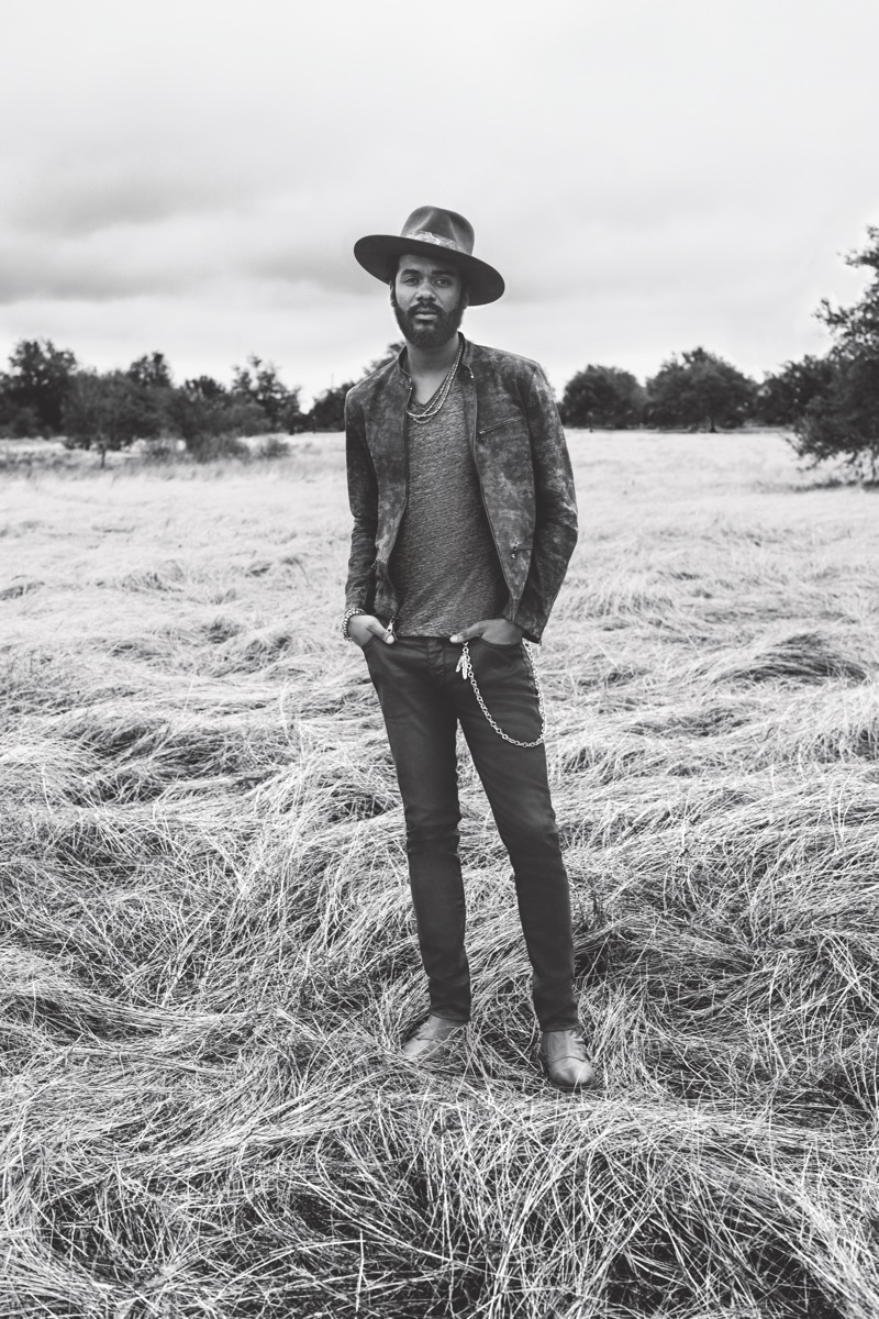 Front and center, Gary Clark Jr. stars in John Varvatos' spring-summer 2019 campaign.