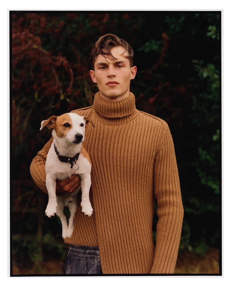 Kit Butler wears Louis Vuitton for Manifesto magazine.