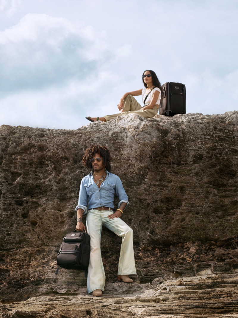 TUMI taps Lenny Kravitz and his daughter Zoe to star in its A3 Collection campaign. » Lenny Kravitz Joins Daughter Zoë for TUMI A3 Collection Campaign TUMI taps Lenny Kravitz and his daughter Zoe to star in its A3 Collection campaign.