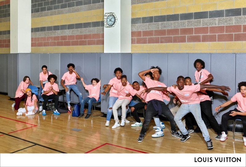 Collaborating with Raimond Wouda, Louis Vuitton celebrates boyhood for its spring-summer 2019 campaign.