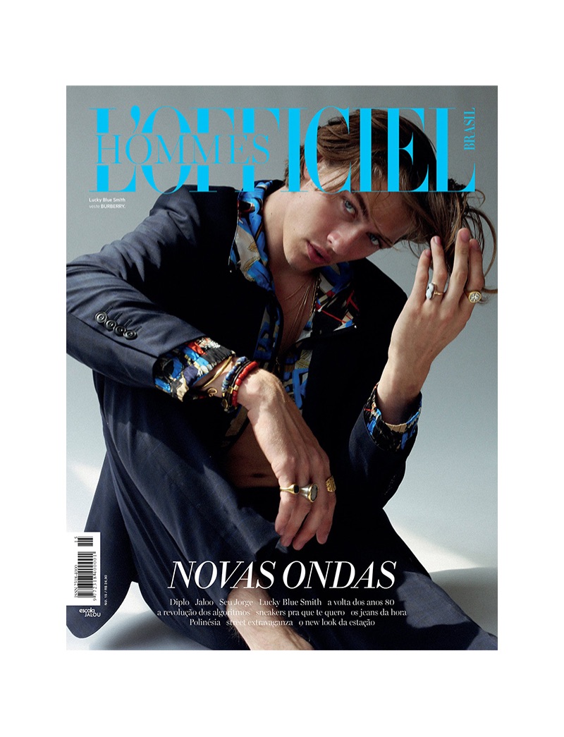 Lucky Blue Smith 2018 LOfficiel Hommes Brasil 001