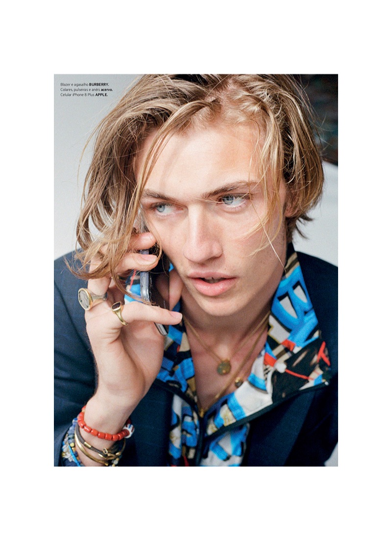 Lucky Blue Smith 2018 LOfficiel Hommes Brasil 009