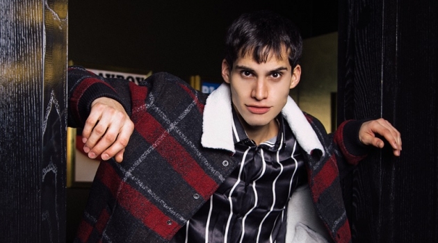 Marvin Cortes Charms at the Playboy Club NYC Marvin wears pants Paul Smith, shirt and jacket Calvin Klein.