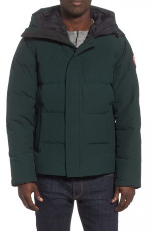 Men's Canada Goose 'Macmillan' Slim Fit Hooded Parka, Size Small - Green Men's Canada Goose 'Macmillan' Slim Fit Hooded Parka, Size Small - Green