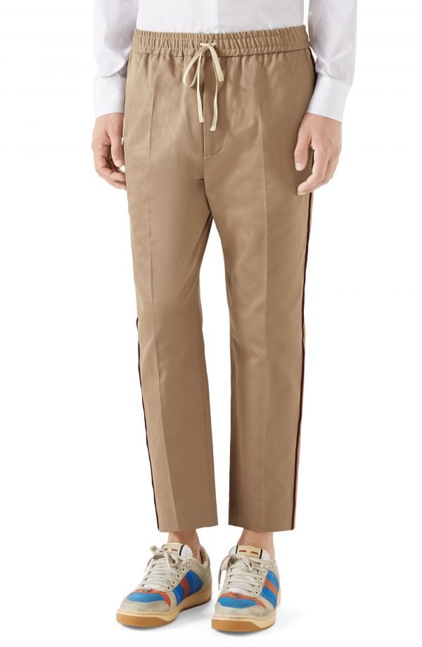 gucci pants white