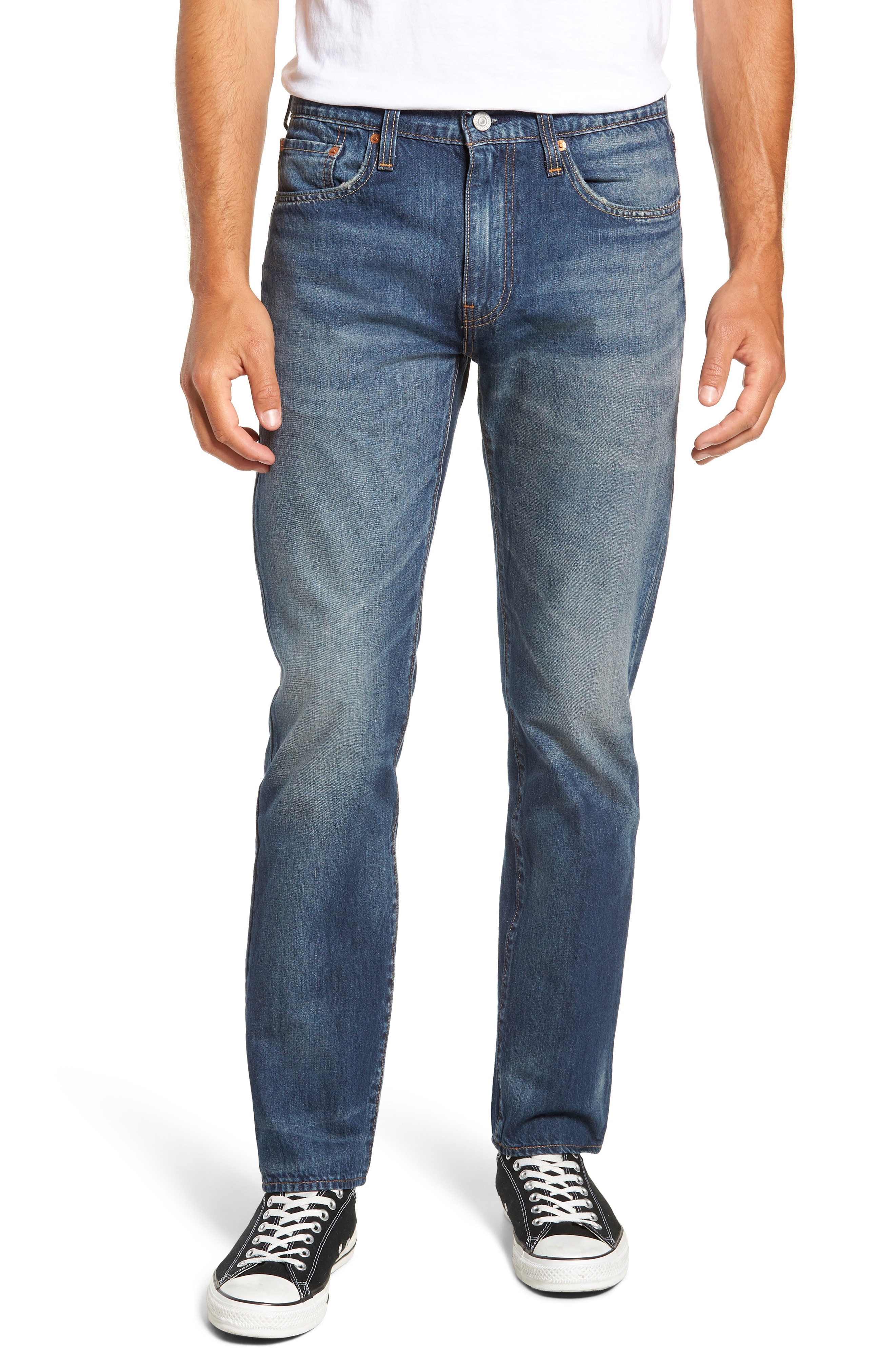 Men’s Levi’s 502(TM) Slouchy Slim Fit Jeans, Size 29 x 32 – Blue | The ...