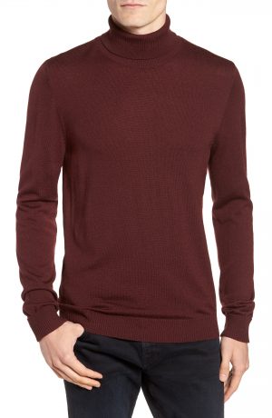 Men's Vince Camuto Merino Wool Turtleneck, Size XX-Large - Red Men's Vince Camuto Merino Wool Turtleneck, Size XX-Large - Red
