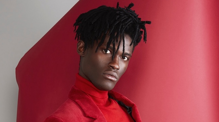 Jason Messanga in 'Monochrome' Jason wears suit Zara and turtleneck Reserved.