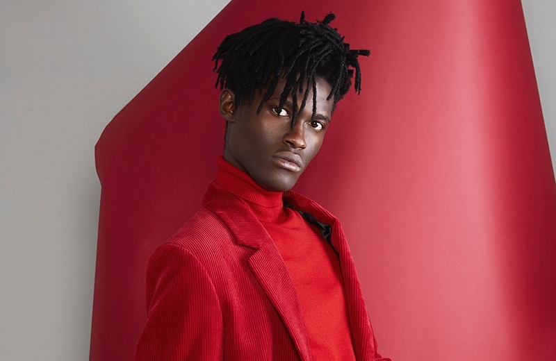 Jason Messanga in 'Monochrome' Jason wears suit Zara and turtleneck Reserved.