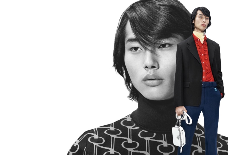 Tae Min Park stars in Prada's 365 spring-summer 2019 campaign.