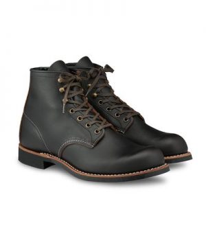 Red Wing 3345 Blacksmith 6" Boot in Black Prairie Leather Red Wing 3345 Blacksmith 6" Boot in Black Prairie Leather