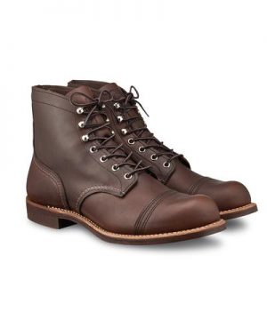 Red Wing 8111 Iron Ranger 6" Boot in Amber Harness Leather Red Wing 8111 Iron Ranger 6" Boot in Amber Harness Leather