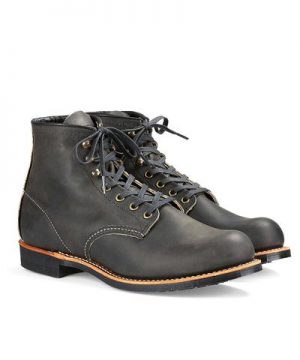 Red Wing Blacksmith Boot in Rough & Tough Leather in Charcoal Red Wing Blacksmith Boot in Rough & Tough Leather in Charcoal