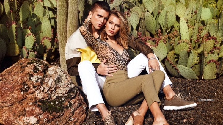 River Viiperi & Girlfriend Jessica Goicoechea Front Refresh Shoes Spring ’19 Campaign