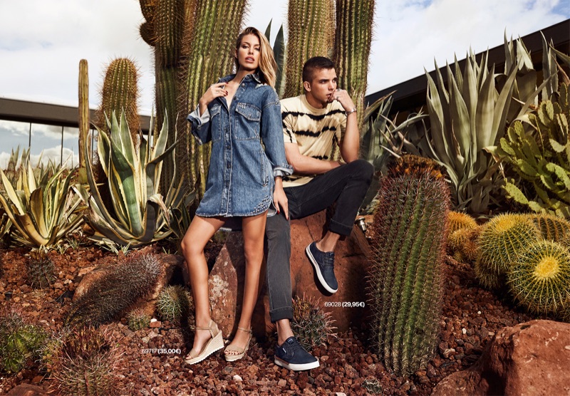 Jessica Goicoechea and River Viiperi sport the latest footwear from Refresh Shoes for its spring-summer 2019 campaign.