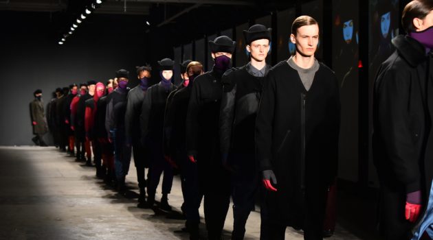 The Dark Side of Modeling: What Models Hide Under Fashionable Outfits Robert Geller Runway Show
