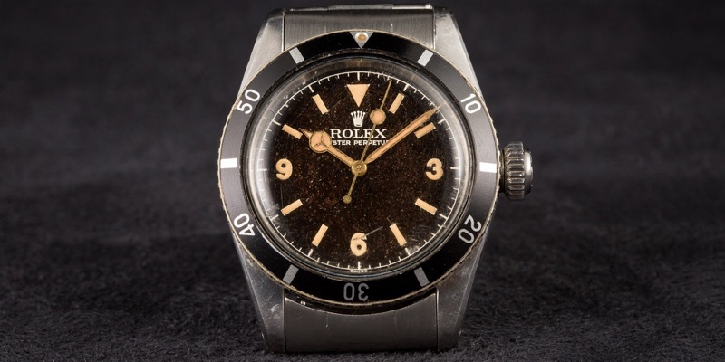 Rolex Submariner ref. 6200 with an Explorer Dial