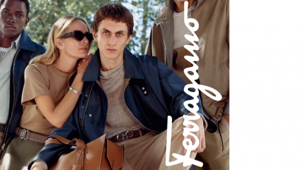 Salvatore Ferragamo Takes to Rome for Spring '19 Campaign Harley Weir photographs Daniel Morel, Georgina Grenville, and Henry Kitcher for Salvatore Ferragamo's spring-summer 2019 campaign.