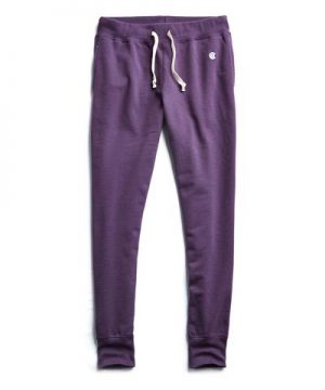Terry Slim Jogger Sweatpant in Plum Royale Slim Jogger Sweatpant in Plum