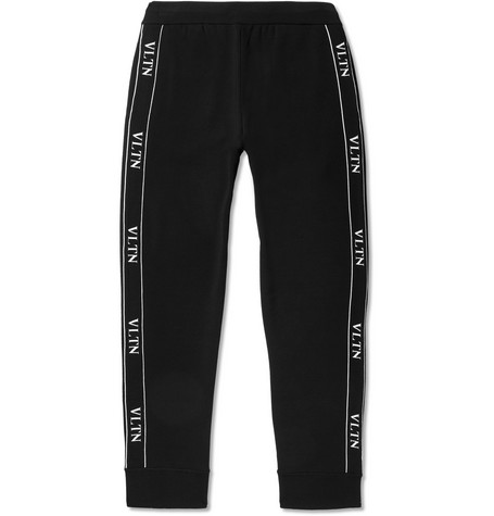 Valentino – Logo-Trimmed Tech-Jersey Sweatpants – Men – Black | The ...