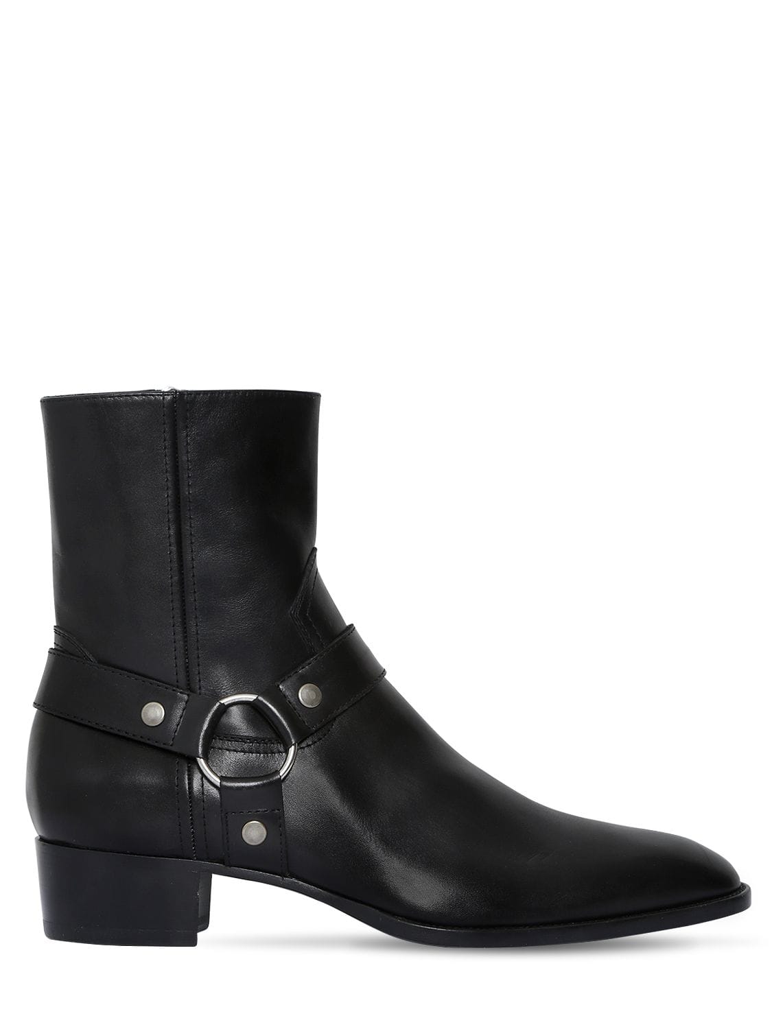 commando faux leather cropped boot