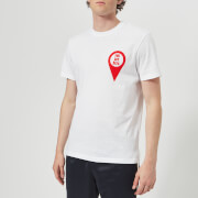 AMI Men's You Are Here Print T-Shirt - White - L - White AMI Men's You Are Here Print T-Shirt - White - L - White