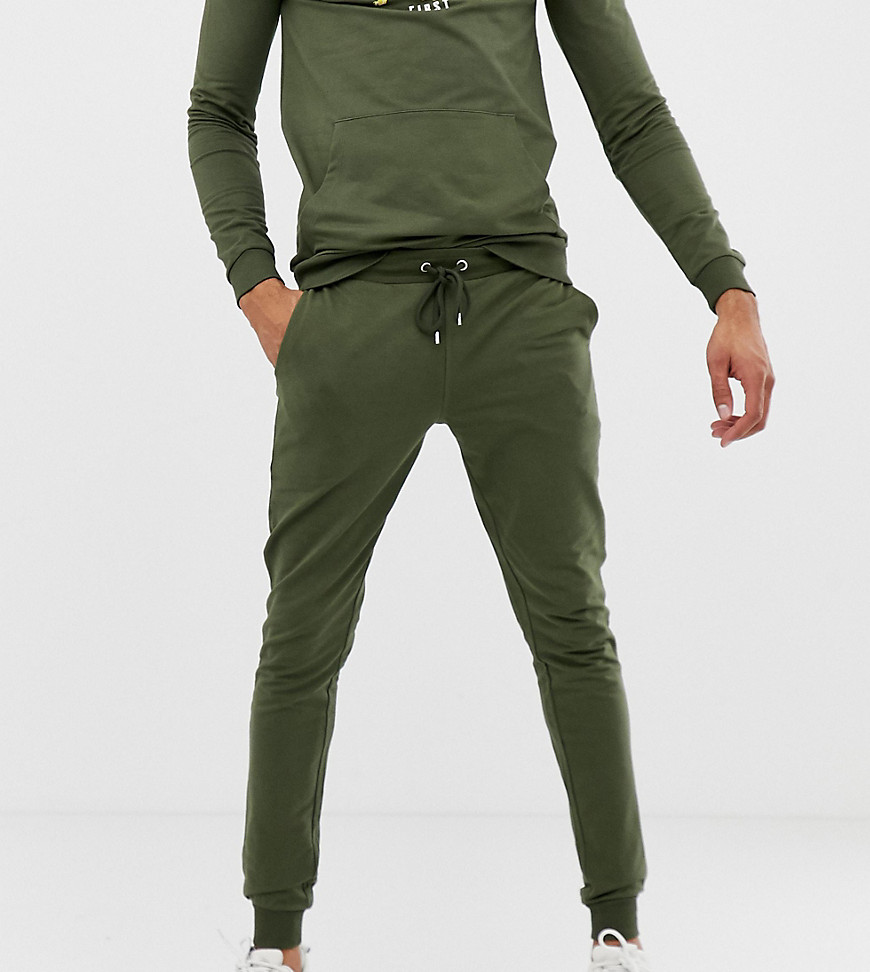 sweatpants and a hoodie