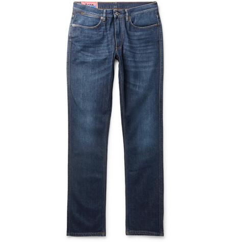 Acne Studios – Max Slim-Fit Denim Jeans – Men – Navy | The Fashionisto