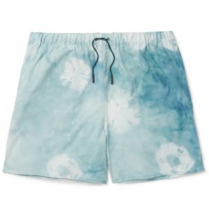 Acne Studios - Perry D Mid-Length Printed Swim Shorts - Men - Teal Acne Studios - Perry D Mid-Length Printed Swim Shorts - Men - Teal