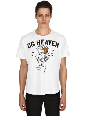 Angel Printed Cotton Jersey T-shirt Angel Printed Cotton Jersey T-shirt