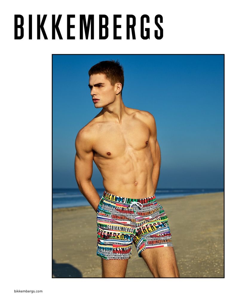 Bikkembergs taps model Jurriaan Seppenwoolde to star in its spring-summer 2019 campaign.