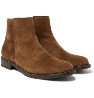 Brunello Cucinelli - Suede Chelsea Boots - Men - Light brown Brunello Cucinelli - Suede Chelsea Boots - Men - Light brown