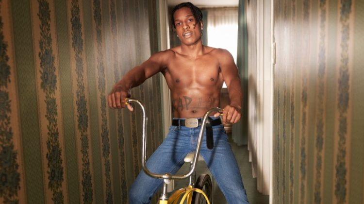 A$AP Rocky fronts Calvin Klein Jeans' spring-summer 2019 campaign.