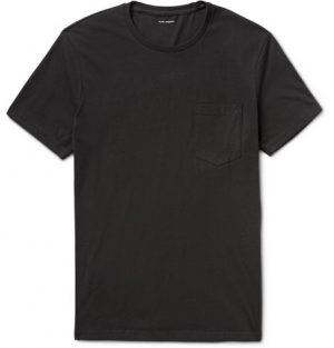 Club Monaco - Williams Cotton-Jersey T-Shirt - Men - Black Club Monaco - Williams Cotton-Jersey T-Shirt - Men - Black