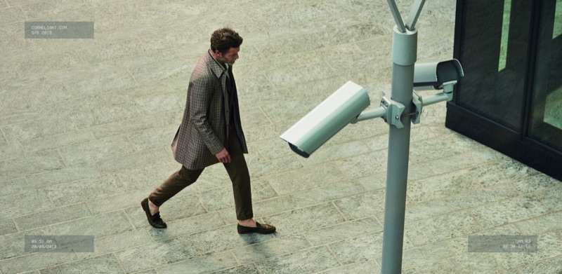 Daniel Riera photographs Craig Roberts for Corneliani's spring-summer 2019 campaign.