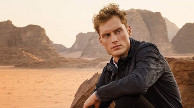 Gordon Bothe Travels to Jordan for DUNO Spring '19 Campaign Gordon Bothe stars in DUNO's spring-summer 2019 campaign.